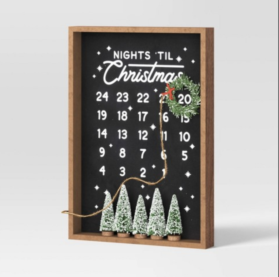 Christmas advent calendar