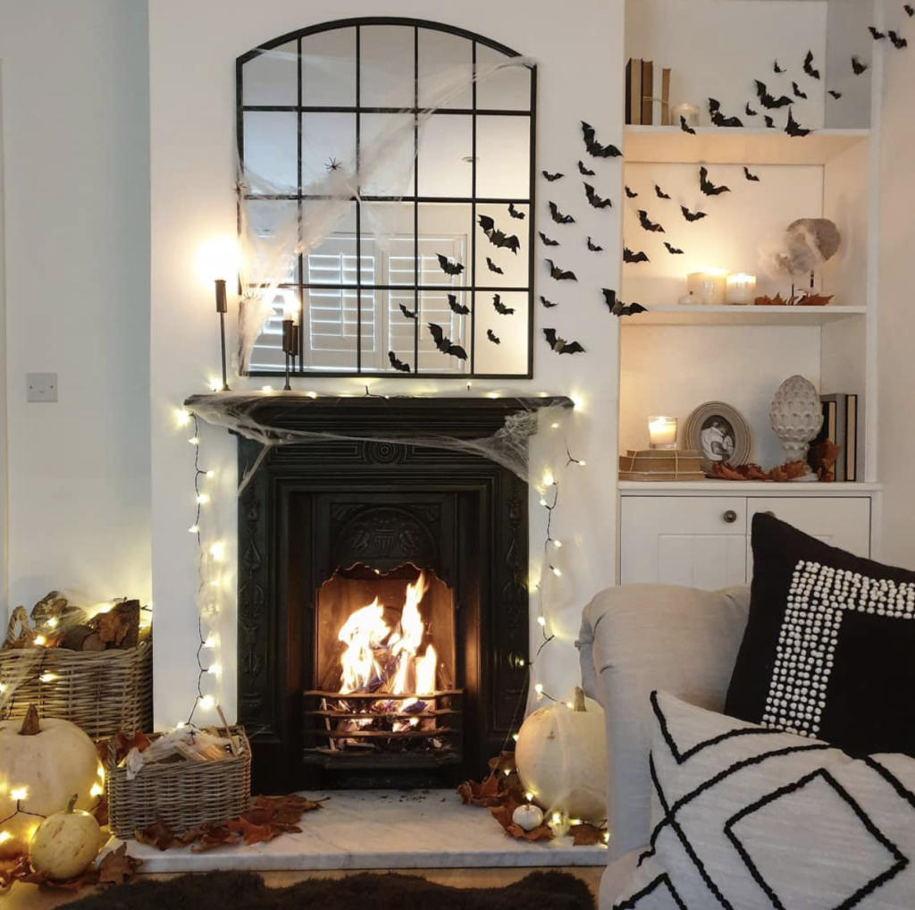 Bat fall decor