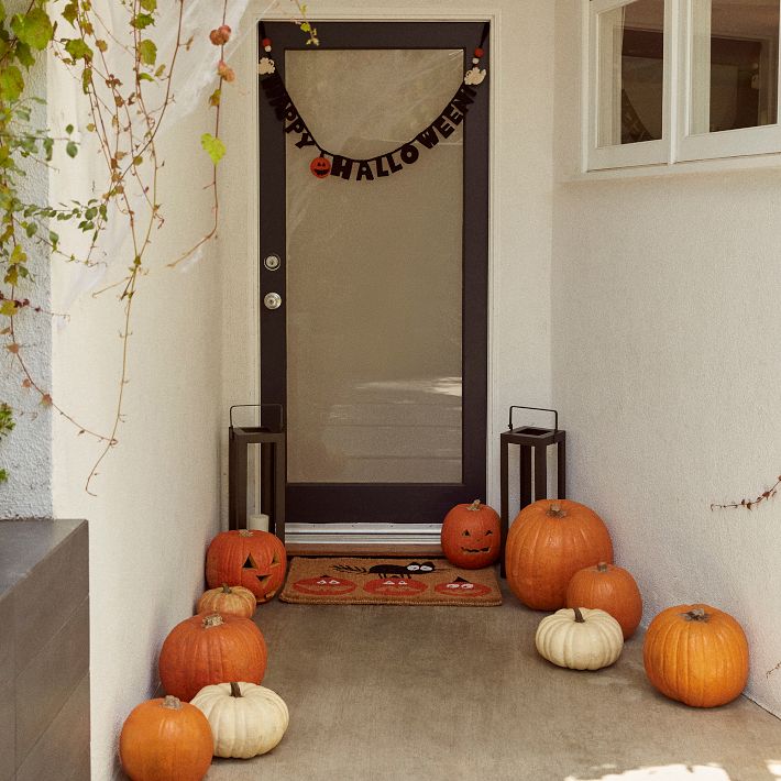 Fall front door decor